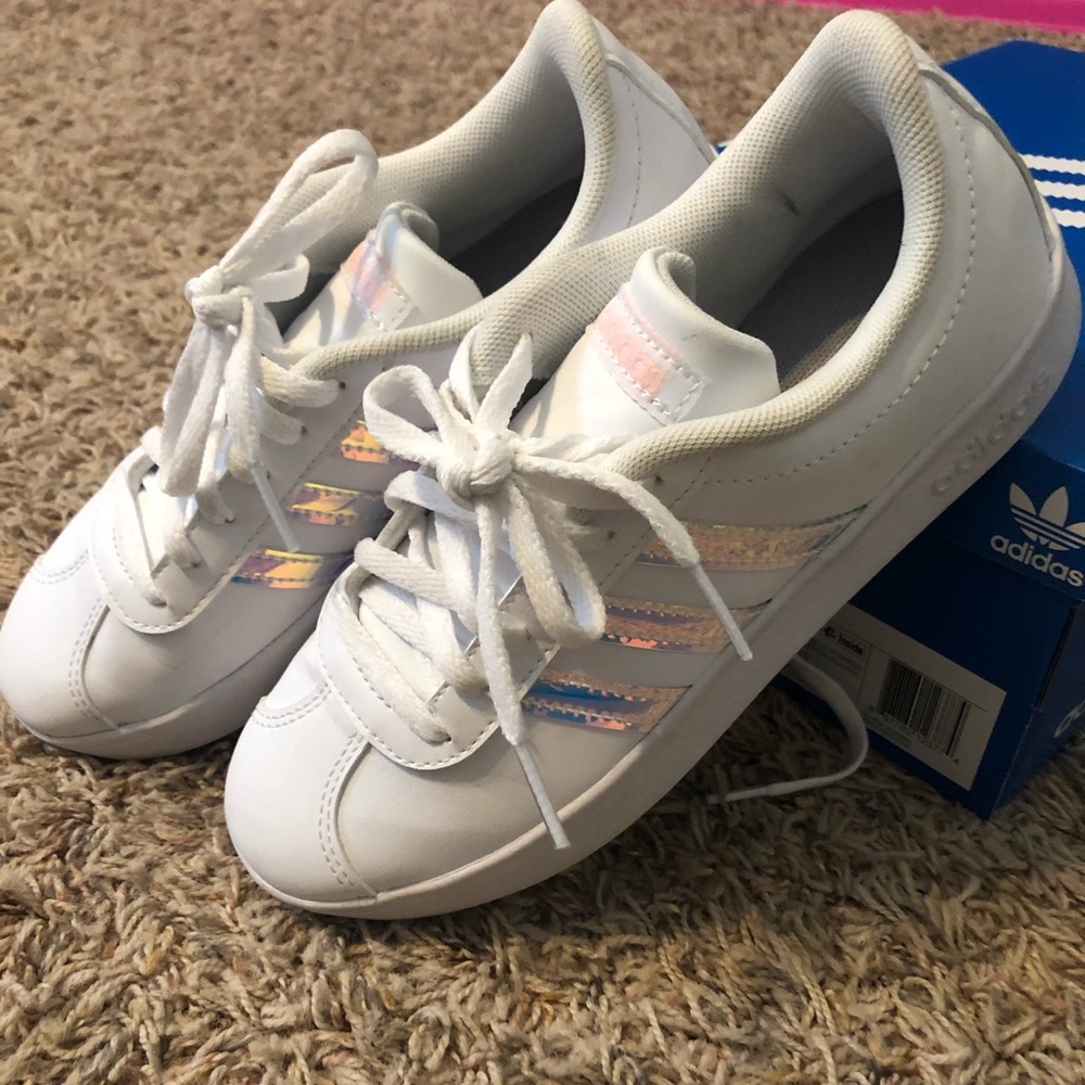 Girl Adidas shoes